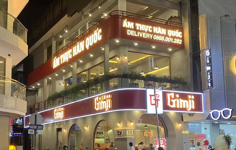 Không Gian và Tiện Ích tại Gimji Quán Ăn Hàn Quốc