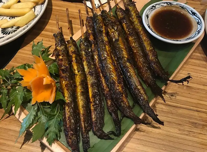 Cá Kèo Nướng Muối Ớt