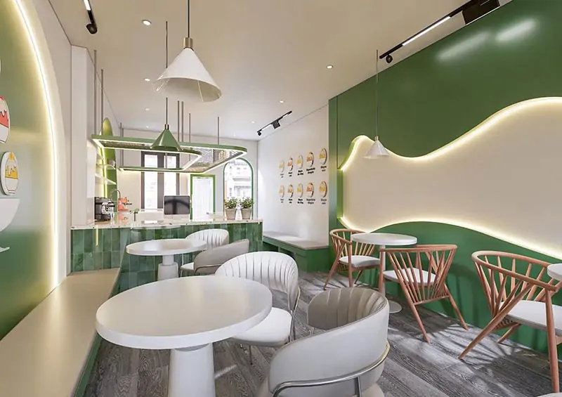 Không Gian HATA Dessert Cafe