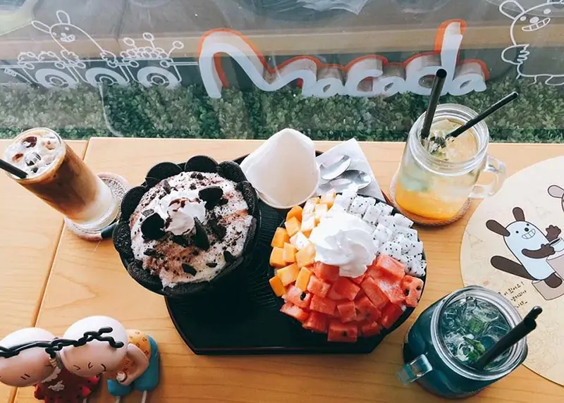 Menu Macada Coffee & Bingsu
