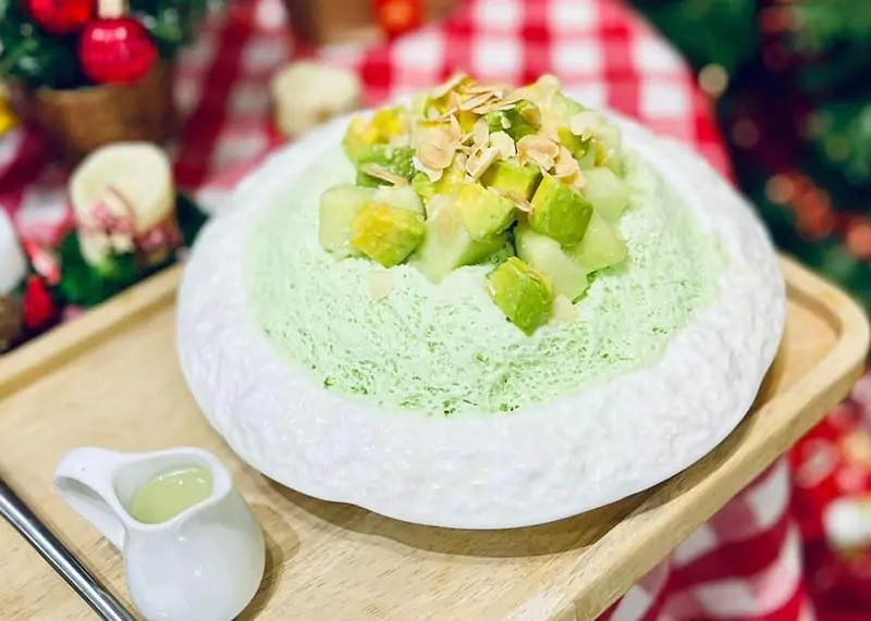 Bingsu Bơ Gang