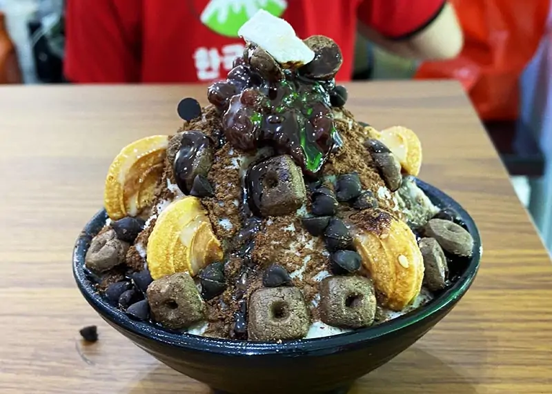 Bingsu Trân Châu Đường Đen