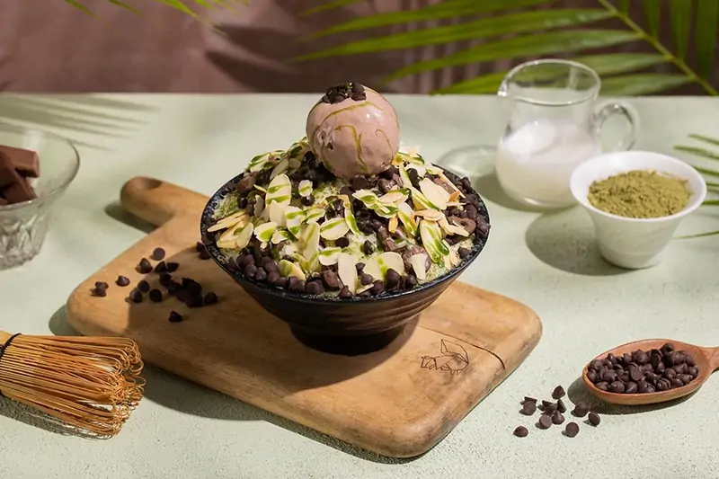 Bingsu Matcha Nhật