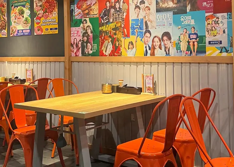 không gian industrial chic vừa ấm cúng vừa trendy