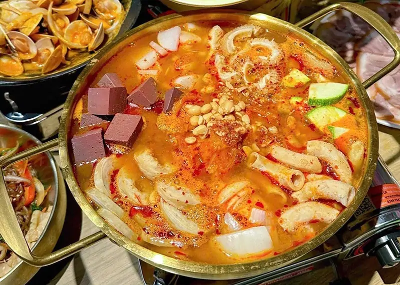 Canh lòng bò