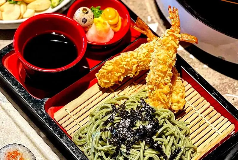 Mì Soba lạnh Tempura