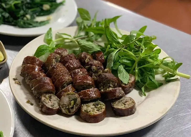 Dồi nướng