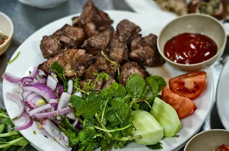 Thịt nướng kiểu Nga