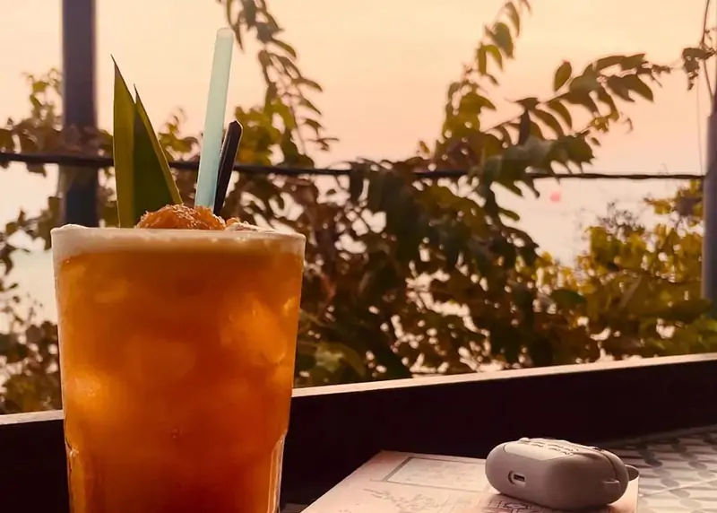 Không gian cafe Ông Già