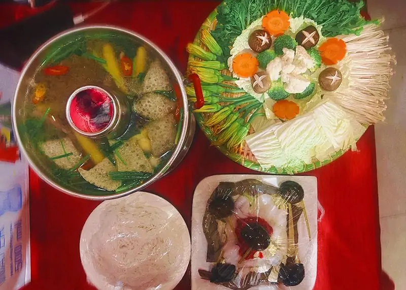giá tại nhà hàng Vạn Chài