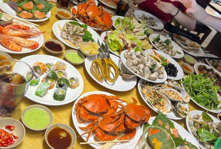 buffet hai san ha noi 0