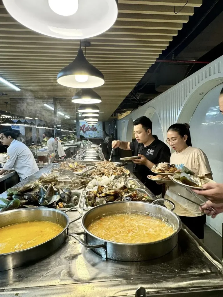 buffet hai san my dinh 5