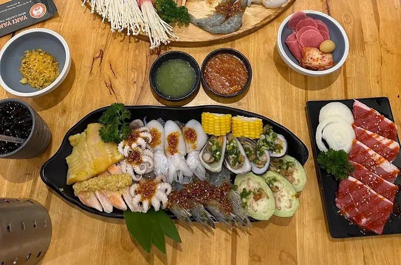 hải sản tươi ngon