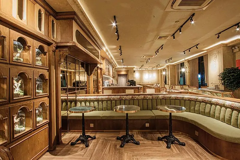 Không gian cafe bướm Hải Phòng