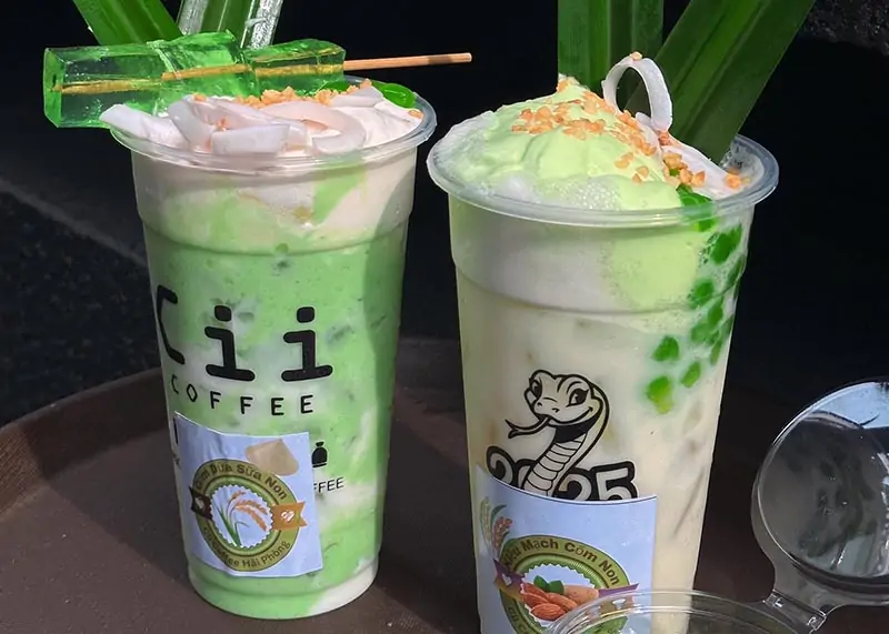 Dòng Trà Sữa và Matcha tại Ciin