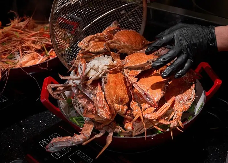 Quầy Hải Sản Tươi Sống