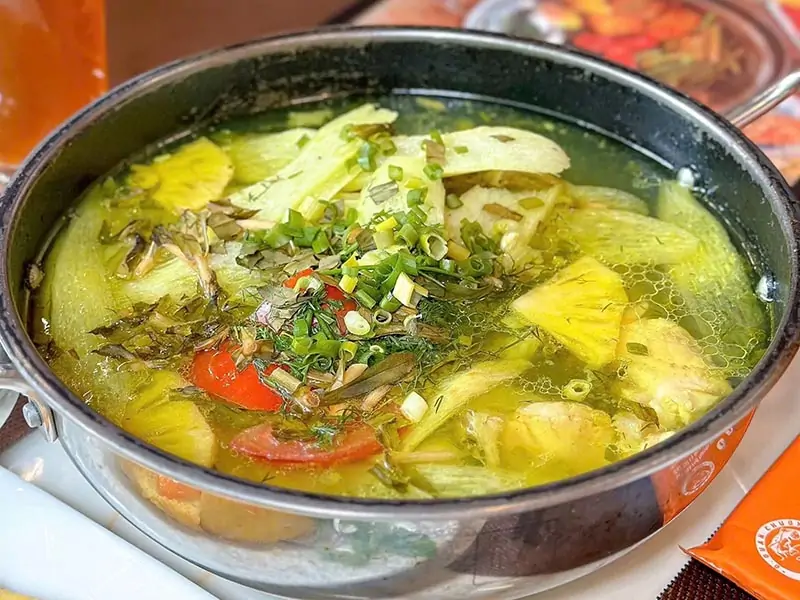 Canh cá dọc mùng