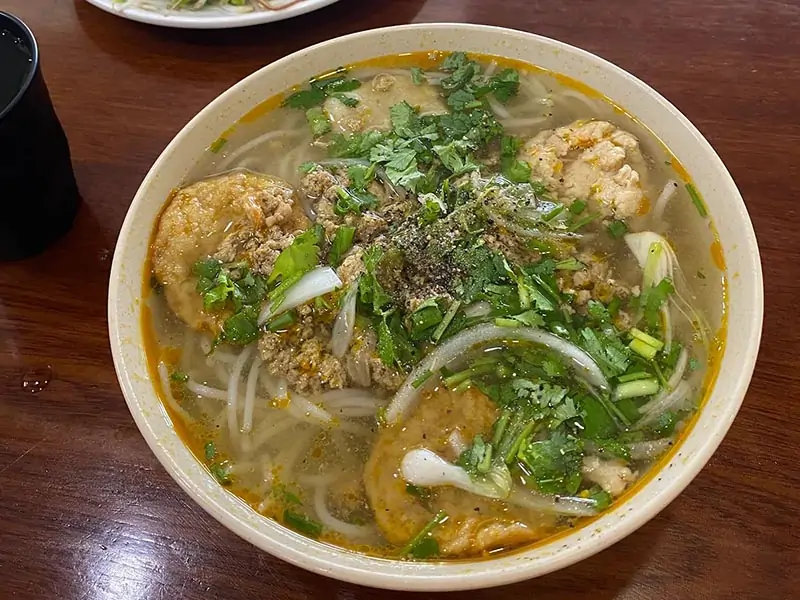 Bún chả cá