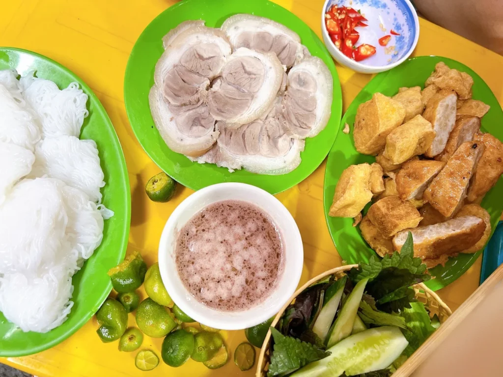bun dau mam tom ha noi 1