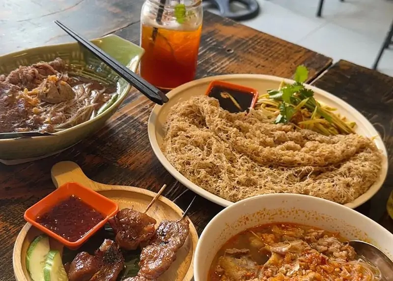 các món đặc trưng của Gõ Thainoodles