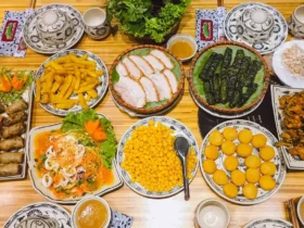 Bánh tráng thịt heo Phú Cường