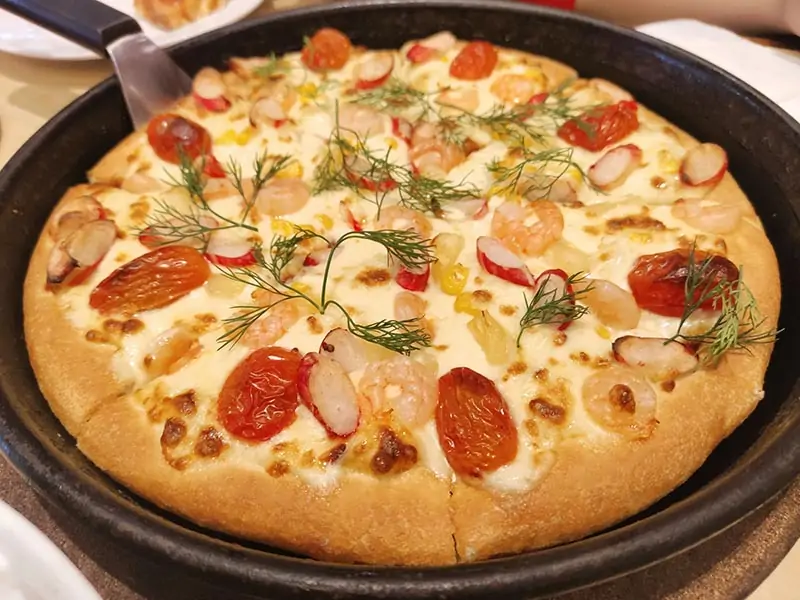 Pizza Hải Sản Nhiệt Đới