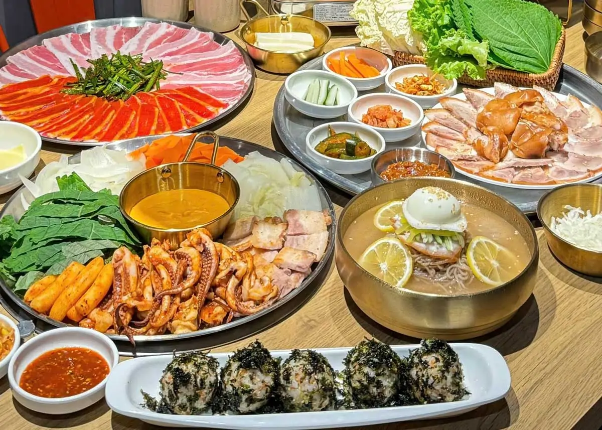 Ssamjang - cuốn Hàn Quốc