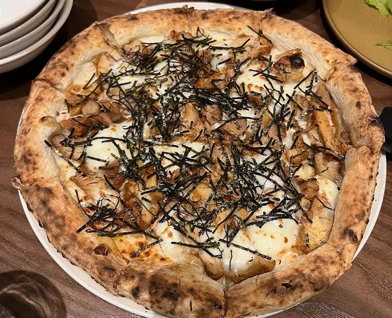 Pizza gà xốt Teriyaki 