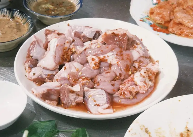 Lòng Phèo Nướng