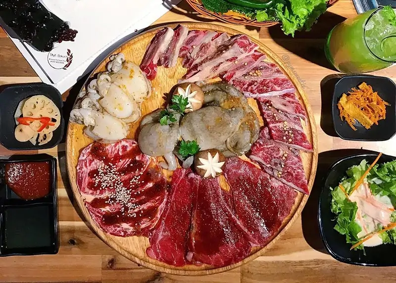 Buffet nướng đặc sắc