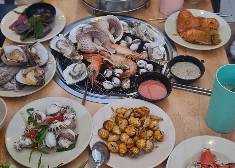 Chất lượng phục vụ tại buffet hải sản Kaka