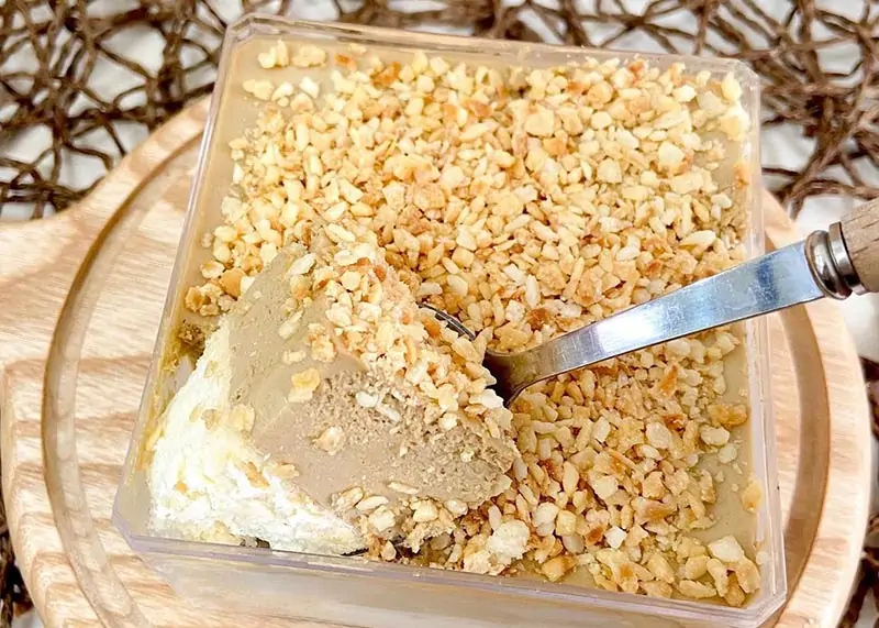 Mousse cafe muối