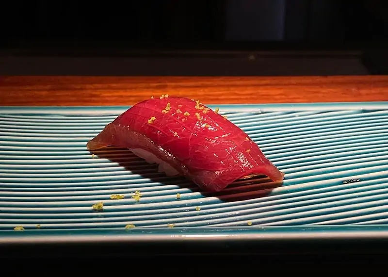 Menu Tiger Omakase