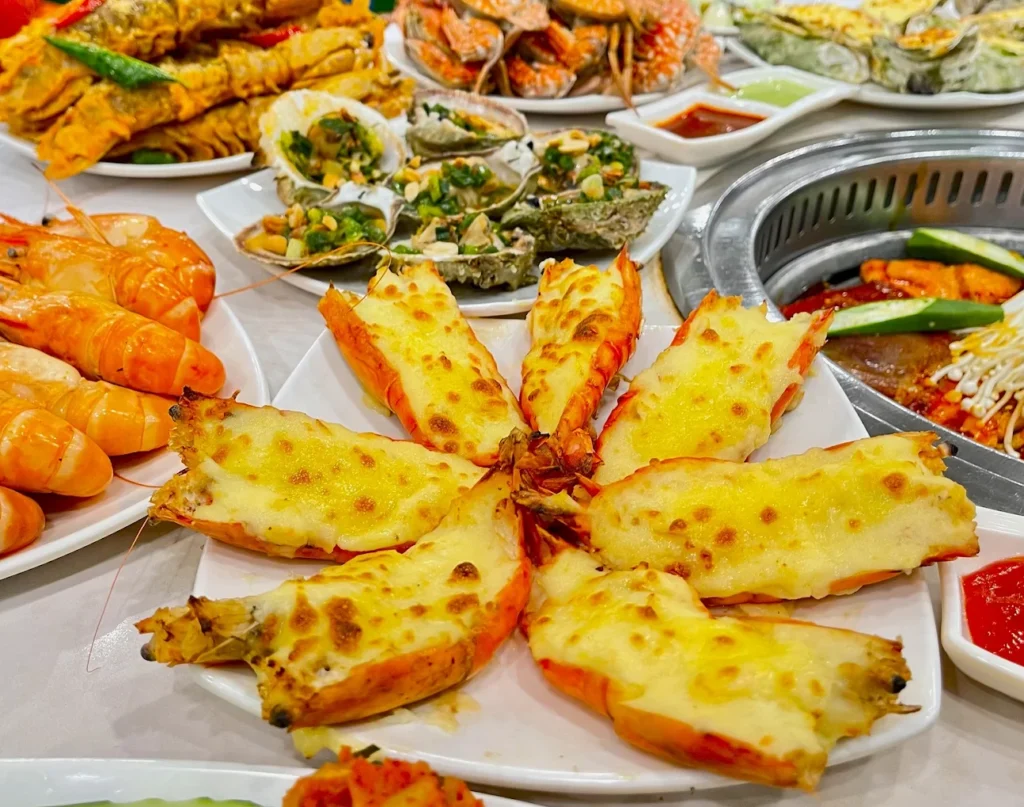 buffet hai san time city 4