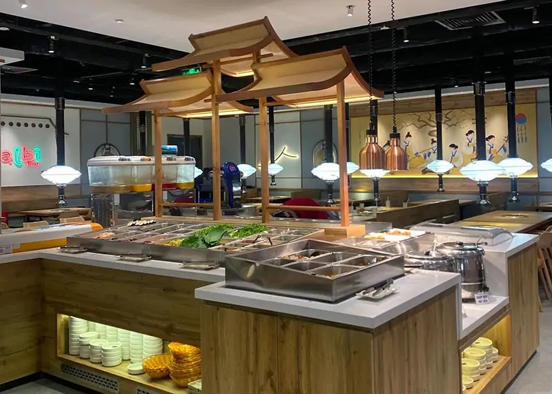 Galbi Gigamall sở hữu không gian mang đậm nét truyền thống Hàn Quốc