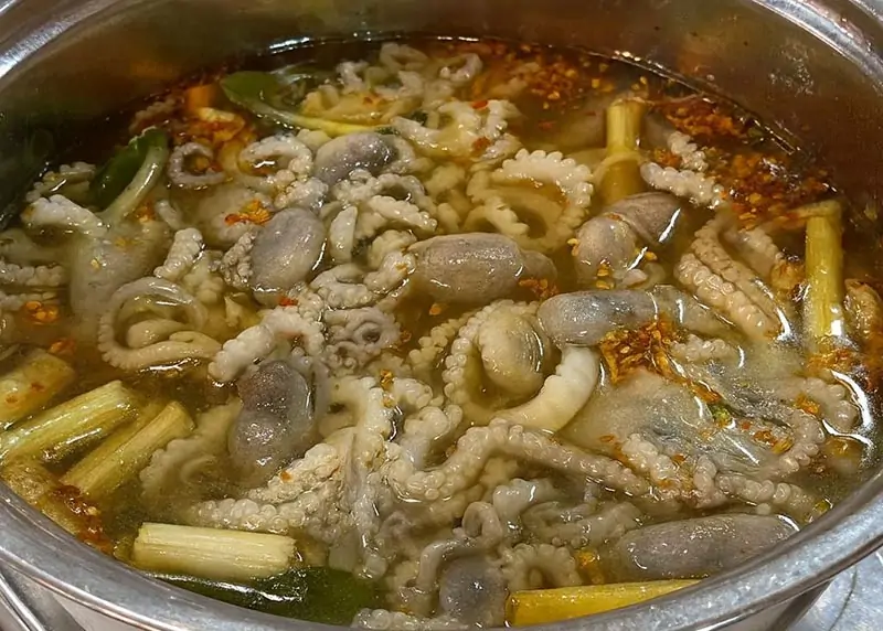 Bạch Tuộc Nhúng Dấm