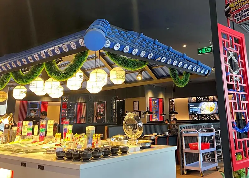 Không gian King BBQ Buffet Gigamall