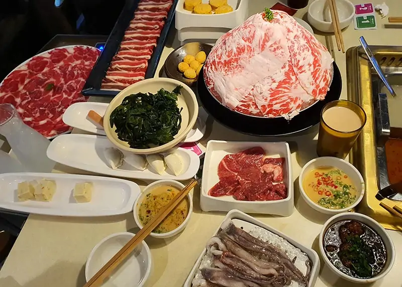 Thịt bò nhúng lẩu cao cấp