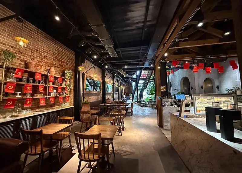 Không gian của 1986 cafe