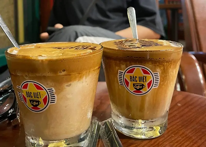 Cafe cốt dừa