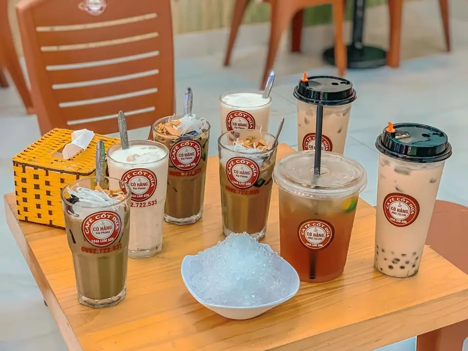 cafe cot dua hai phong 2
