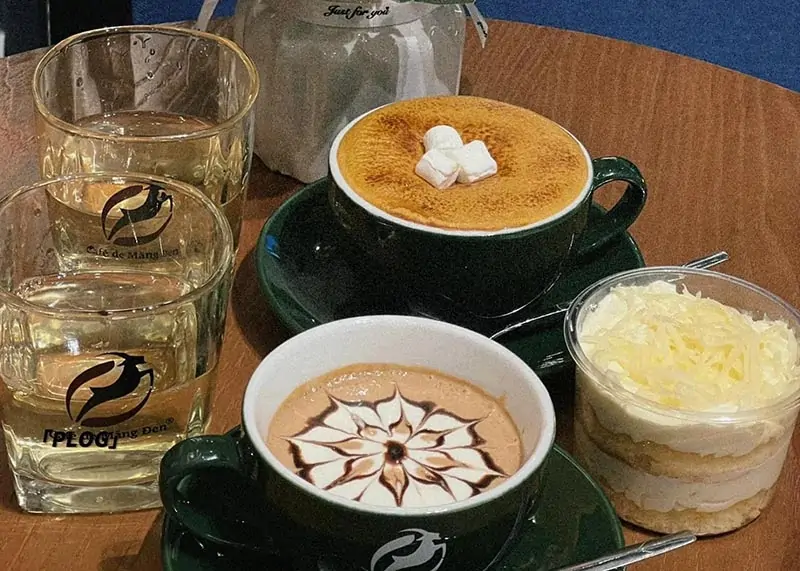 dịch vụ tại Cafe de Măng Đen
