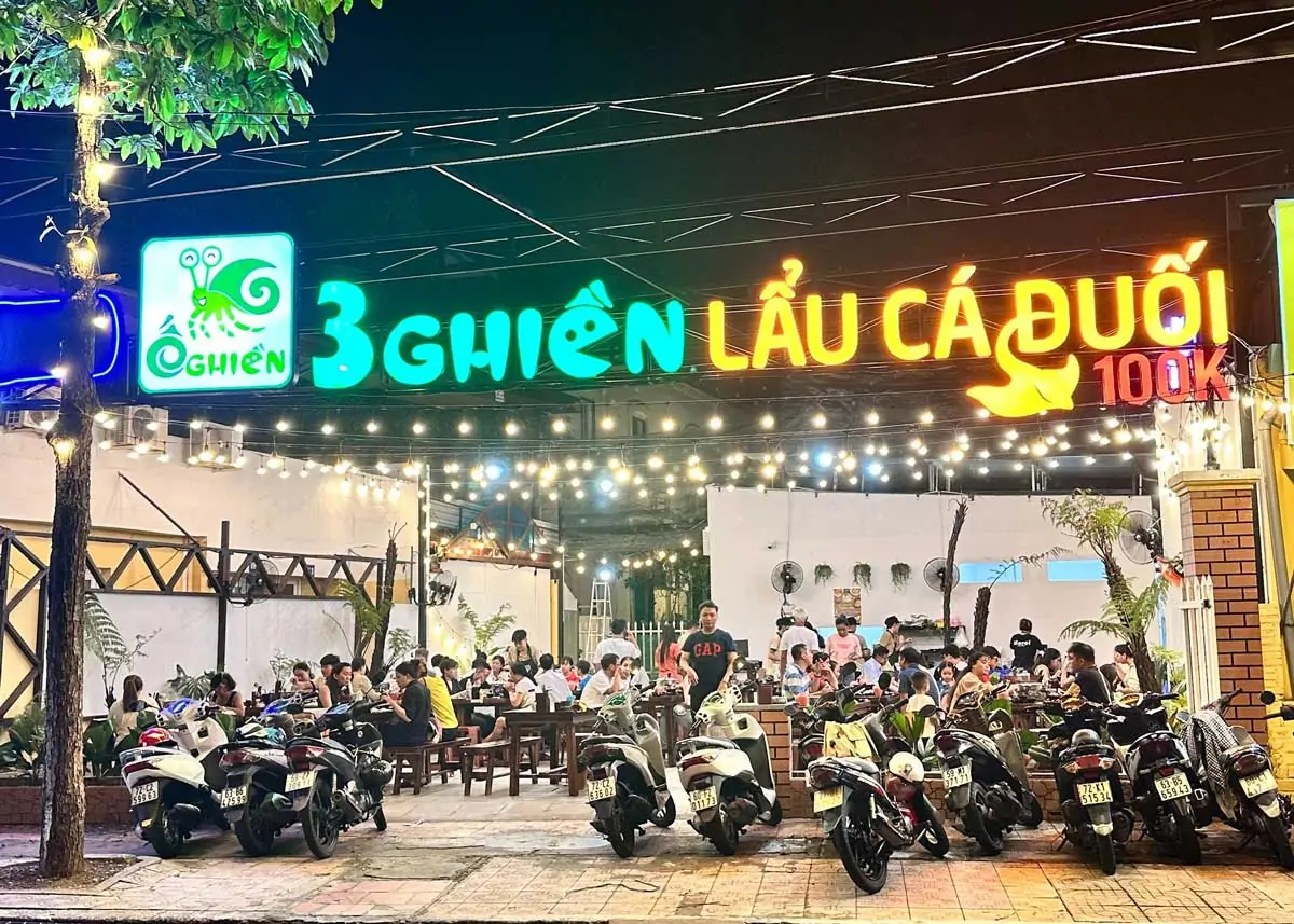 Lẩu cá đuối 3 Ghiền