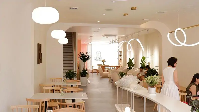 Không gian của Muse Cafe & Bistro Hải Phòng