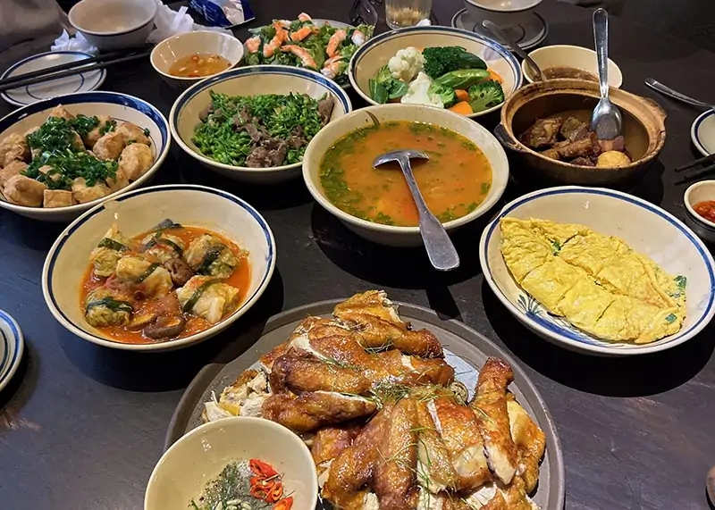 Mức giá tại nhà hàng Tầm Vị