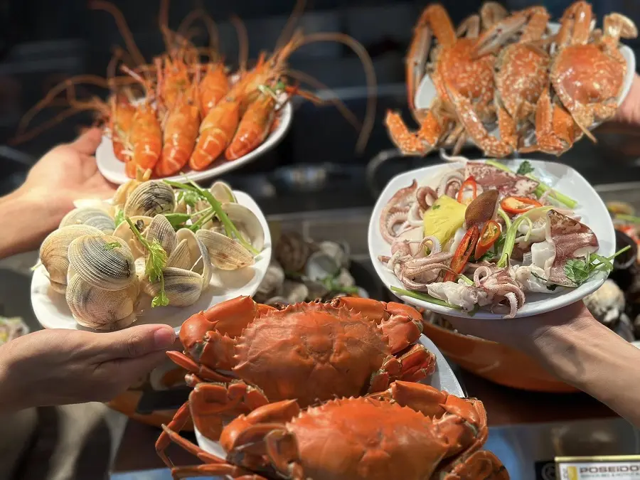 Buffet Poseidon ha noi 3