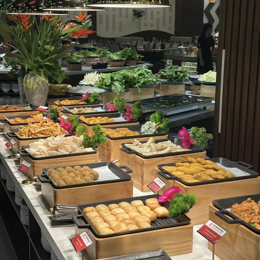 Buffet Poseidon ha noi 5
