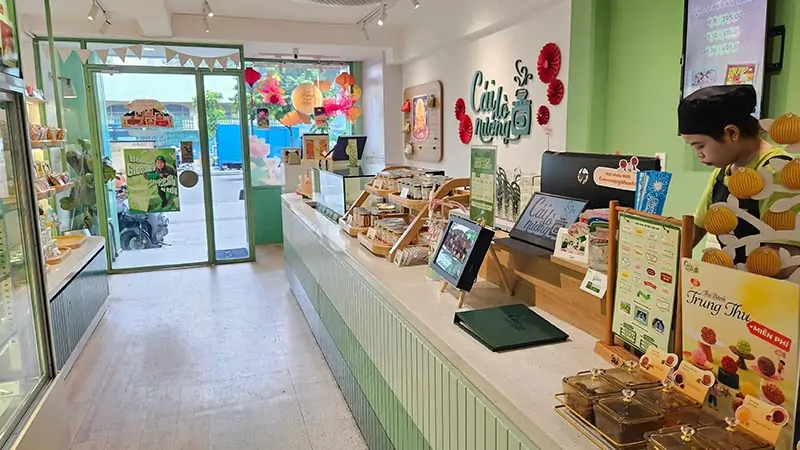 Không gian Tiệm Bánh Cái Lò Nướng Nguyễn Thái Học