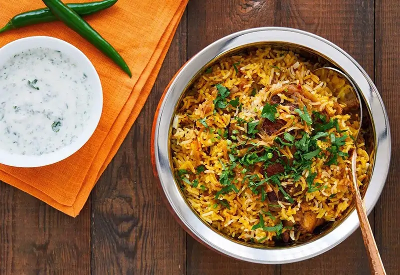 Cơm Biryani Truyền Thống