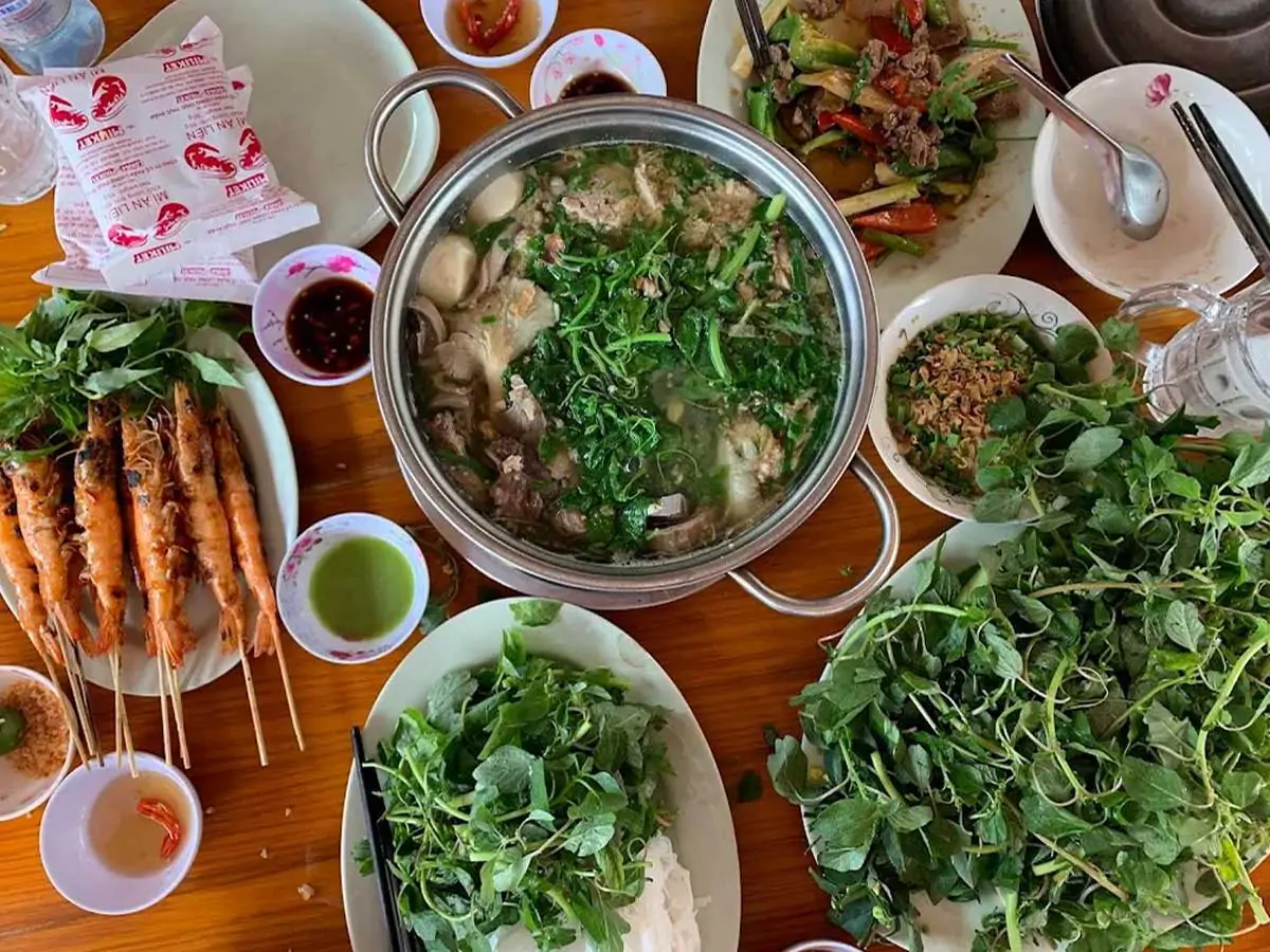 Lẩu Cua Đồng 2 Nù